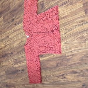 Women's mesh fashionable top.